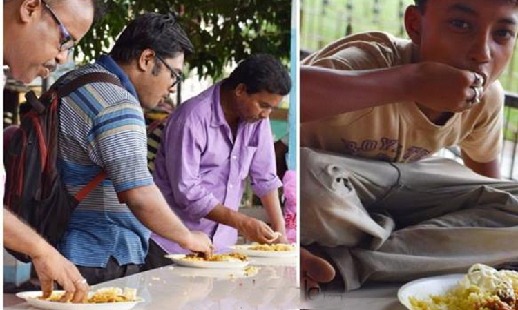 ১০ টাকায় ডাল-ভাত!