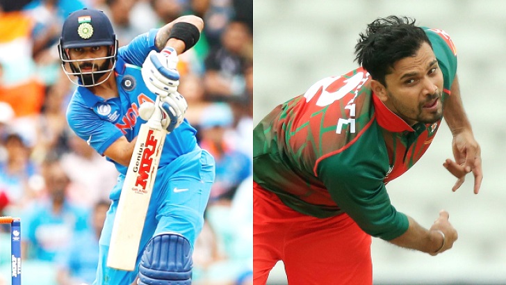 বিশ্বকাপের প্রস্তুতি ম্যাচে বাংলাদেশ-ভারতের স্কোয়াড