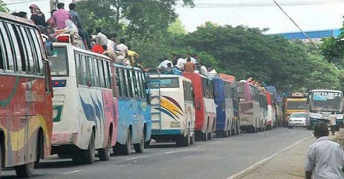 ঢাকা-টাঙ্গাইল মহাসড়কে ৪৫ কিলোমিটার যানজট