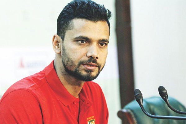 ঈদের শুভেচ্ছা জানিয়ে দেশবাসীর কাছে দোয়া চাইলেন মাশরাফি