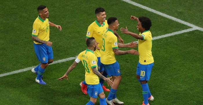 পেরুকে গোল বন্যায় ভাসিয়ে গ্রুপ সেরা ব্রাজিল