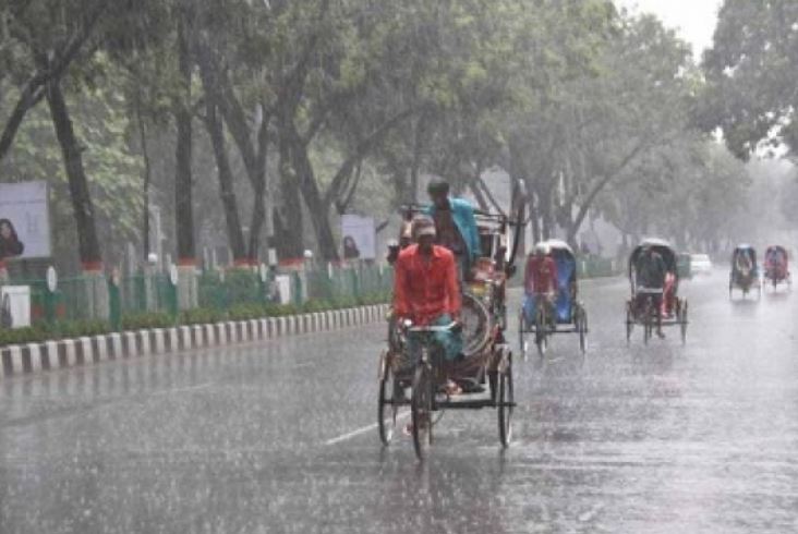 সারাদেশে বজ্রসহ বৃষ্টির সম্ভাবনা