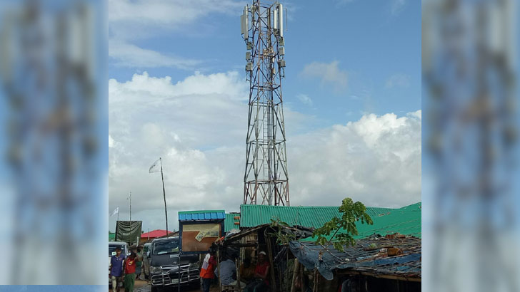 রোহিঙ্গা ক্যাম্প এলাকায় থ্রিজি-ফোরজি বন্ধ